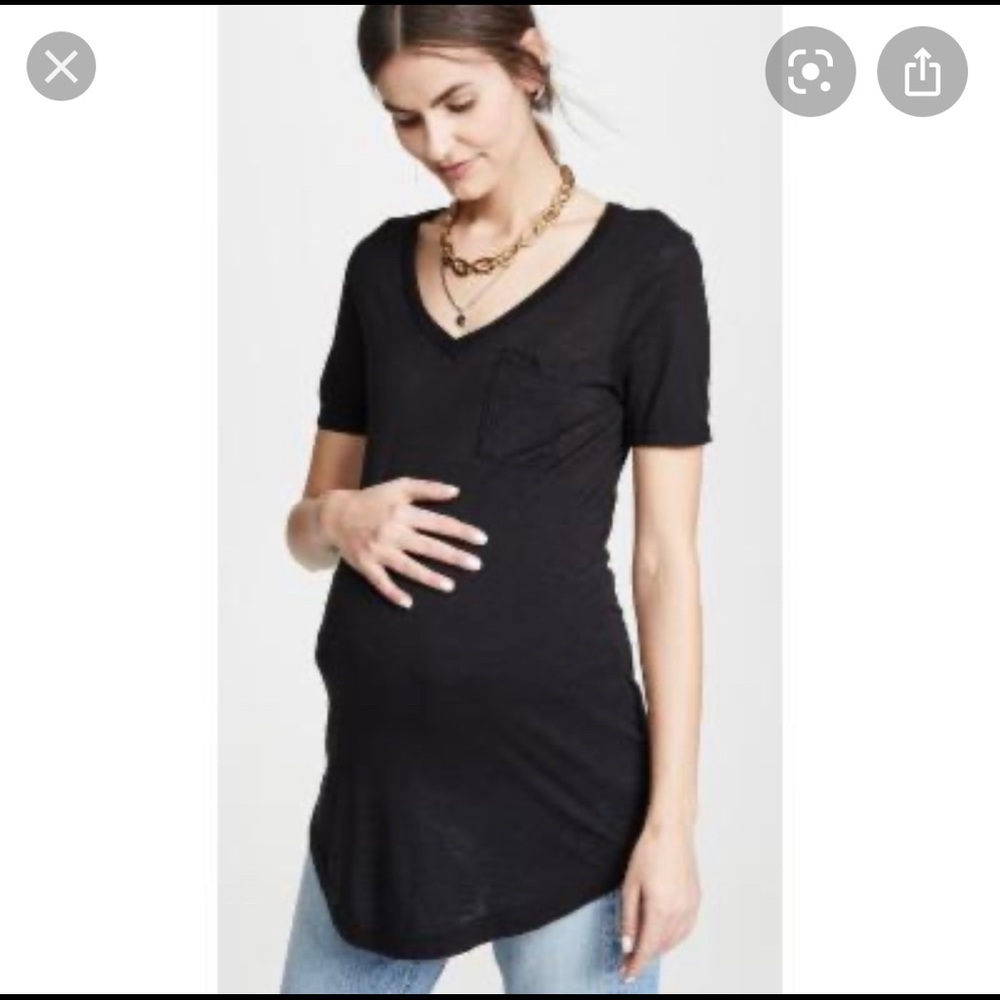 Super soft Splendid maternity tee in XS